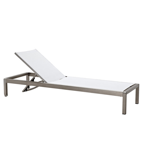 Modern White Outdoor Chaise Lounges AllModern